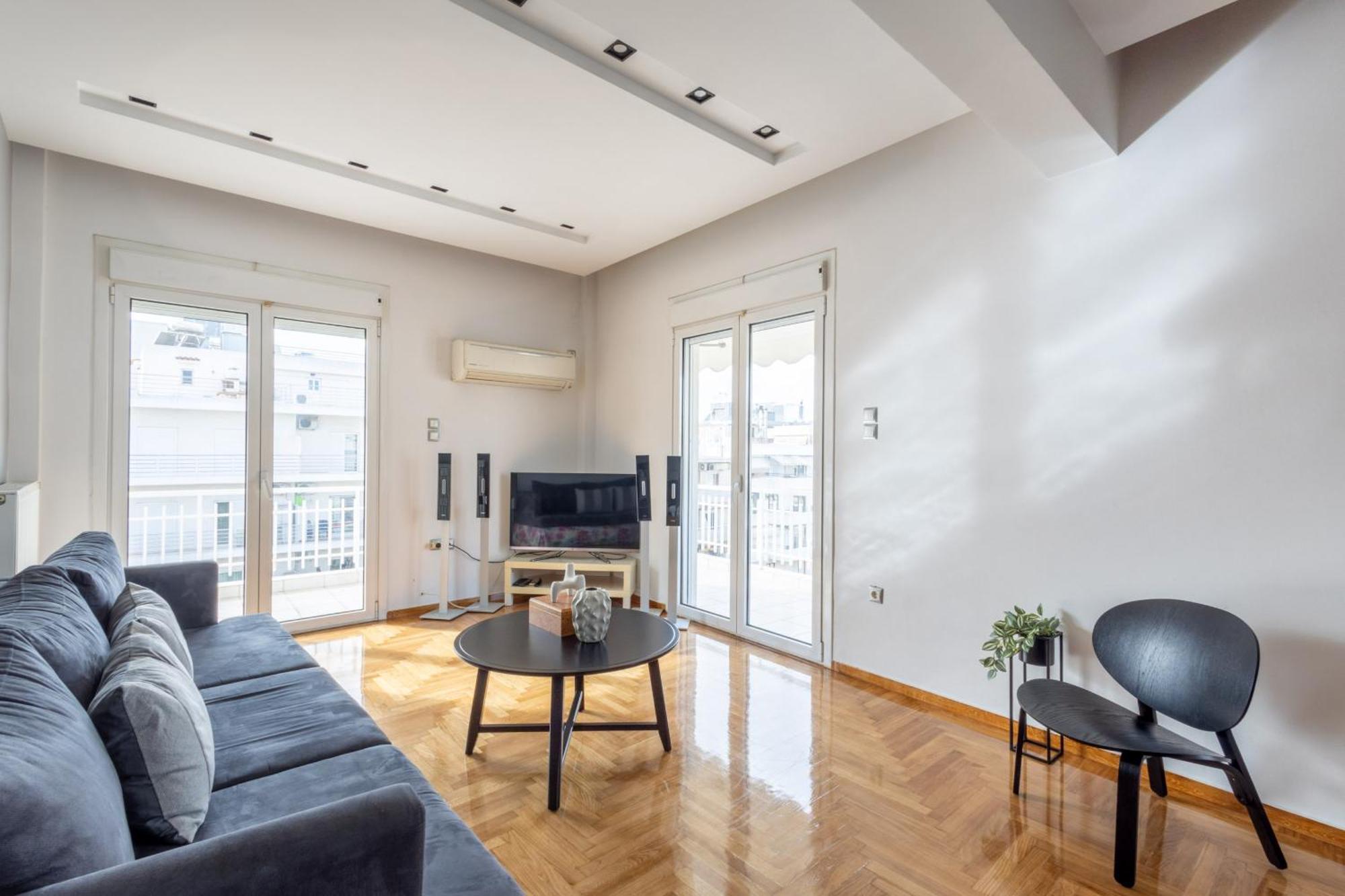 A Luxury & Comfortable Apt In Atene Esterno foto