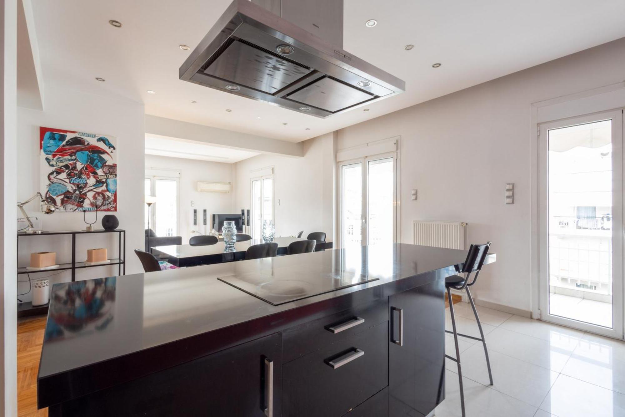 A Luxury & Comfortable Apt In Atene Esterno foto