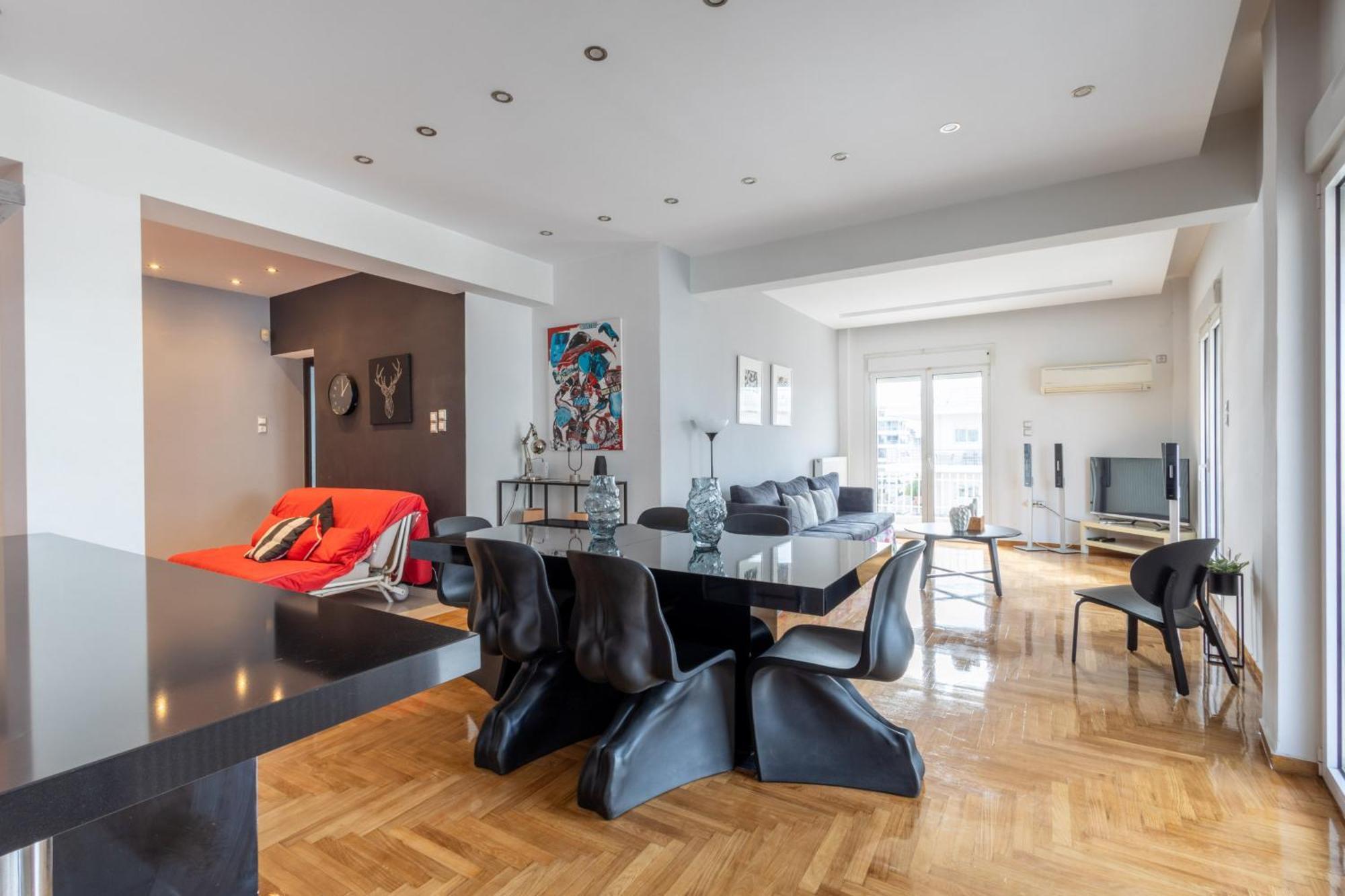 A Luxury & Comfortable Apt In Atene Esterno foto