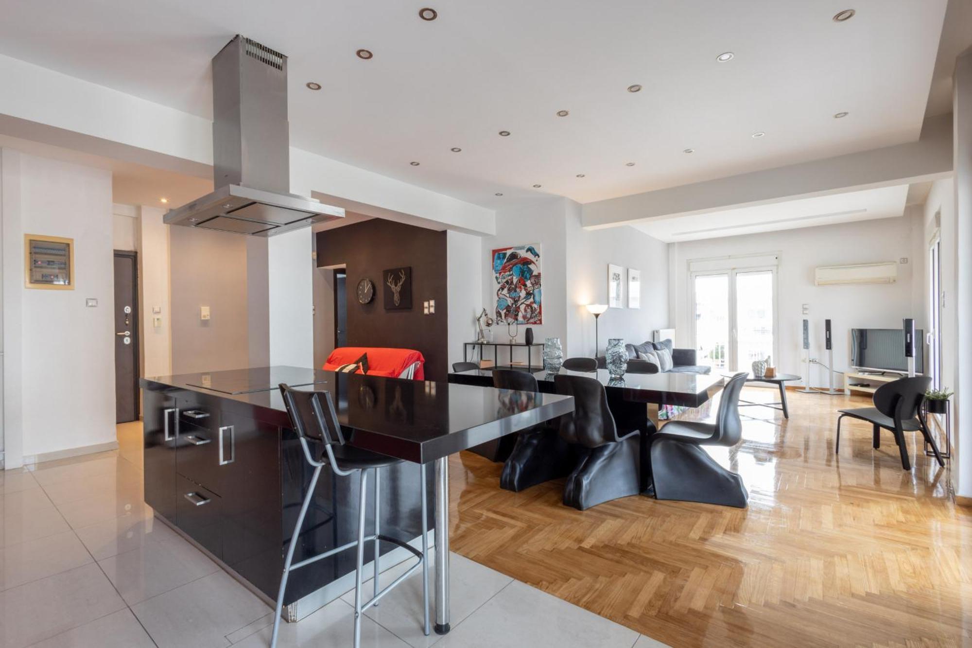 A Luxury & Comfortable Apt In Atene Esterno foto
