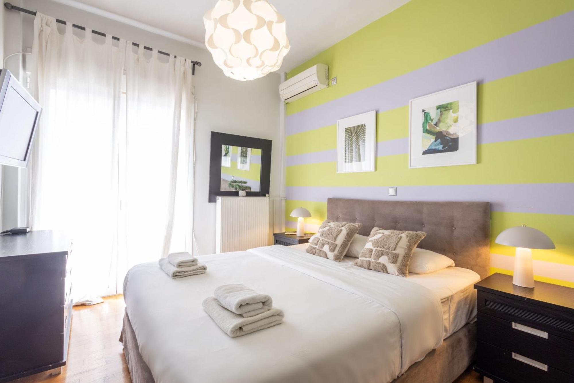 A Luxury & Comfortable Apt In Atene Esterno foto
