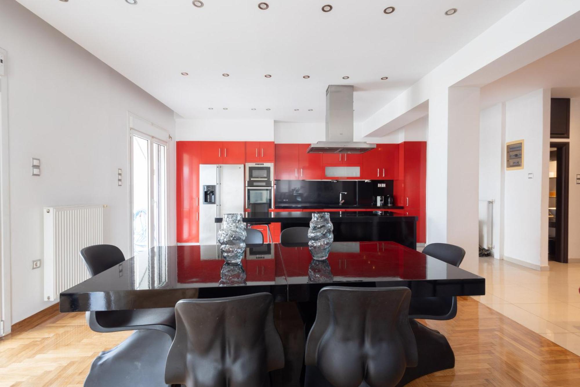 A Luxury & Comfortable Apt In Atene Esterno foto