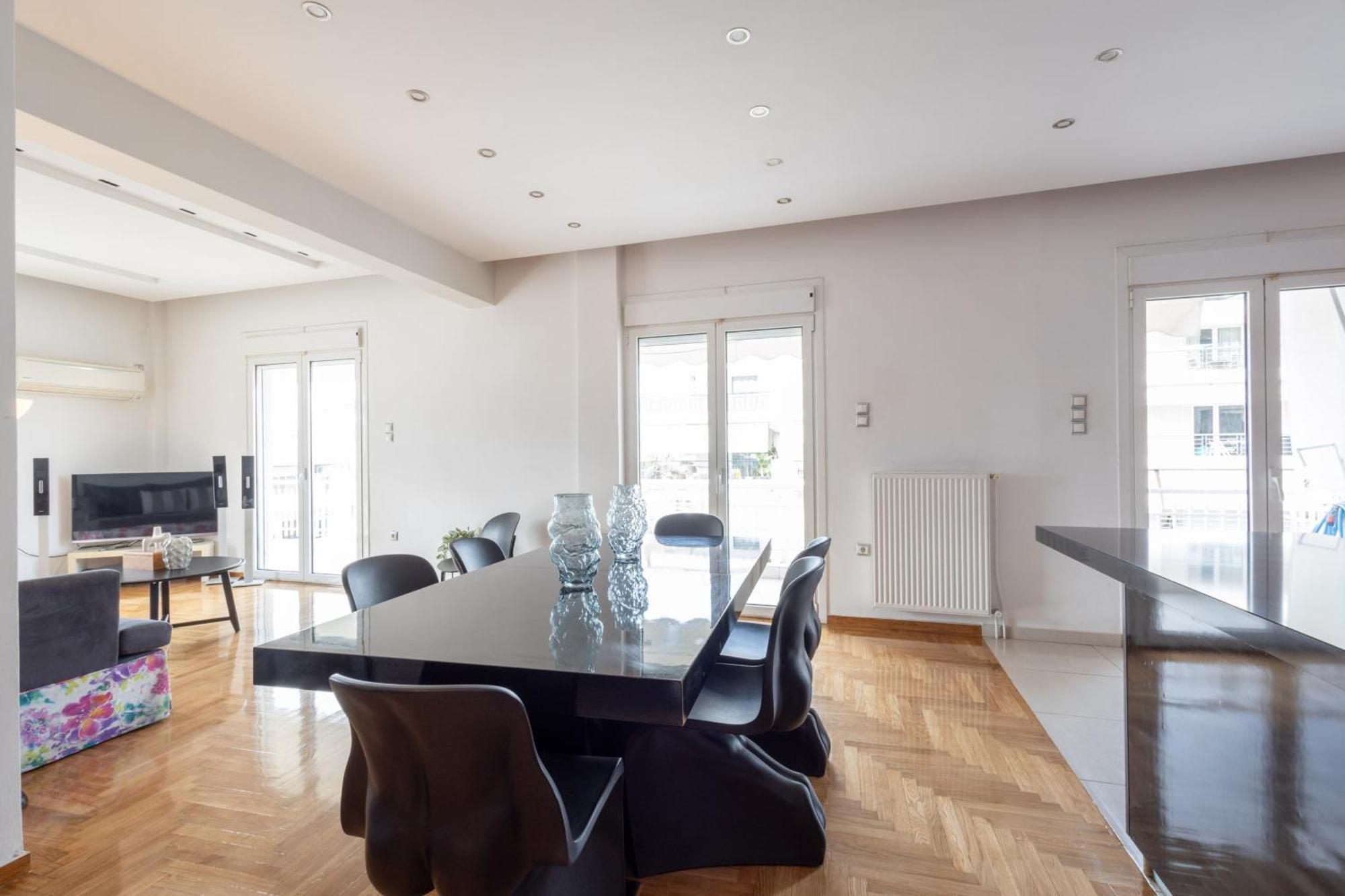 A Luxury & Comfortable Apt In Atene Esterno foto