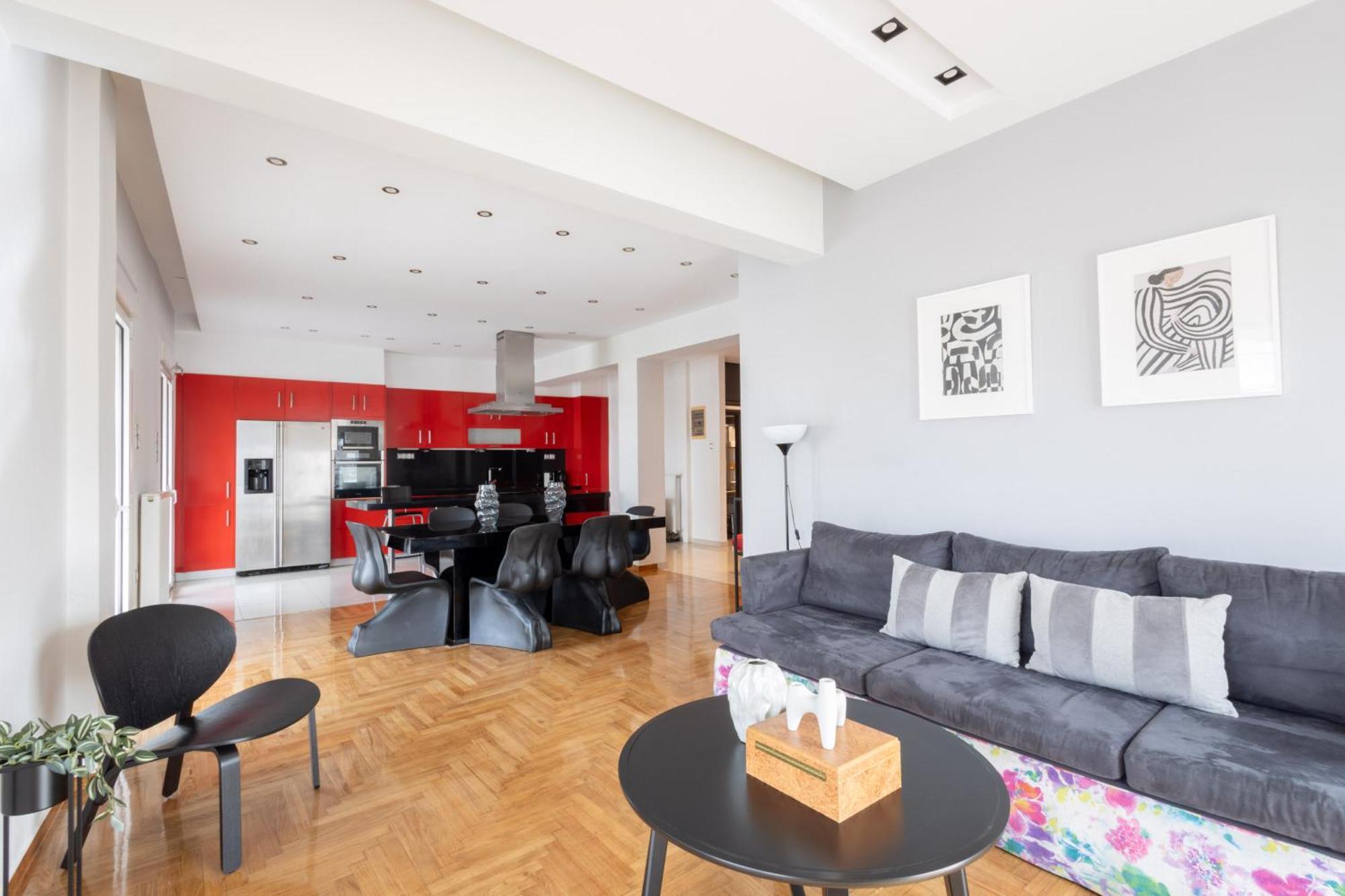 A Luxury & Comfortable Apt In Atene Esterno foto